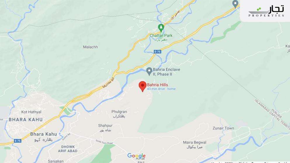 Bahria Hills Islamabad Location